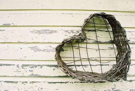 Rustic Heartの写真素材