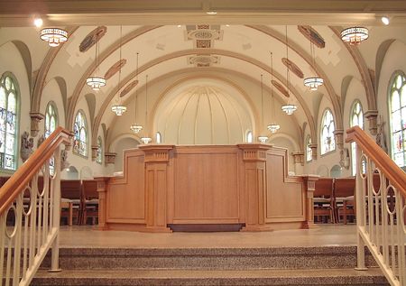 Entryway to Church Sanctuaryのeditorial素材