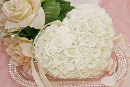 Floral Heart Romanceの写真素材