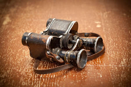 Victory Day on May 9. Military binoculars, vintage styleの写真素材