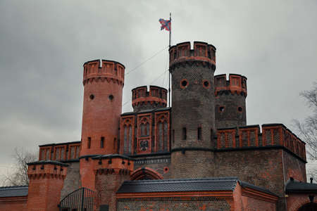 Fortress Friedrichsburg in the city of Kaliningrad, Russiaの写真素材