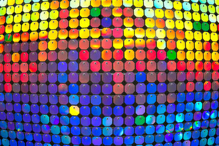 Convex multi-colored background. The colored circles. Free space