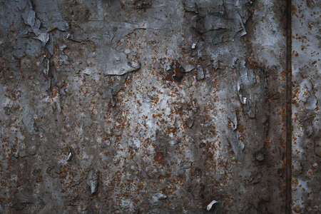 Background texture of old surface, old sheet metalの写真素材