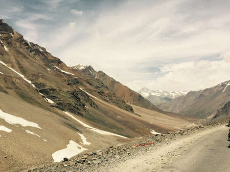 mountain roadのeditorial素材