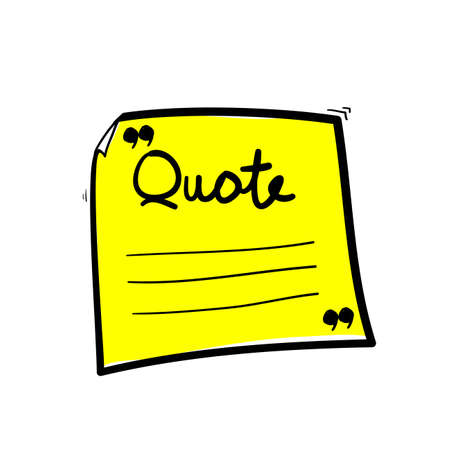 hand drawn Quote box frame, big set. Quote box icon. Texting quote boxes. Blank template quote text info design boxes quotation bubble blog quotes symbols.doodleのイラスト素材