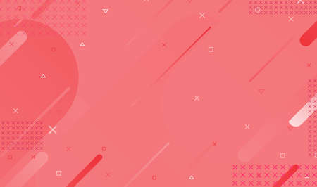 Trendy gradient shapes background composition with curved lines. Colorful geometric background....