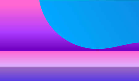Empty pastel color studio table room background ,product display with copy space for display of...