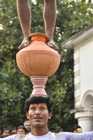 Chakta, West Bengal, India - April 17, 2019; Raibenshe, alternatively Raibeshe, is a genre of Indian...