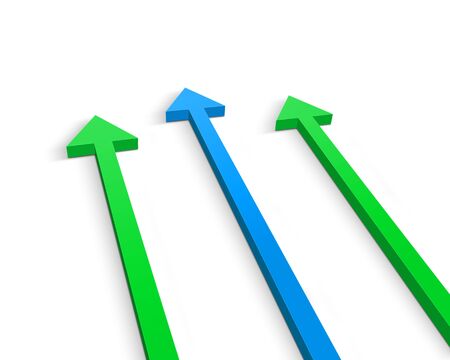 arrows raceの写真素材