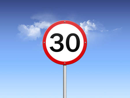 speed limit sign