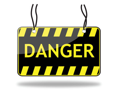 danger sign のイラスト素材