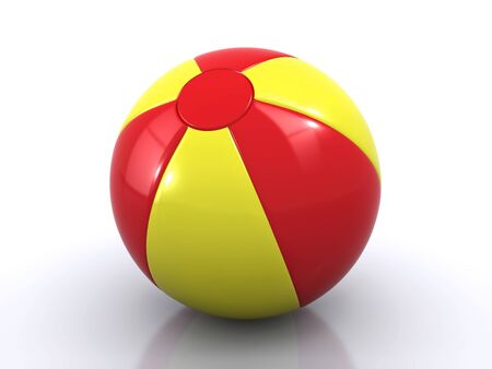 beach ballの写真素材
