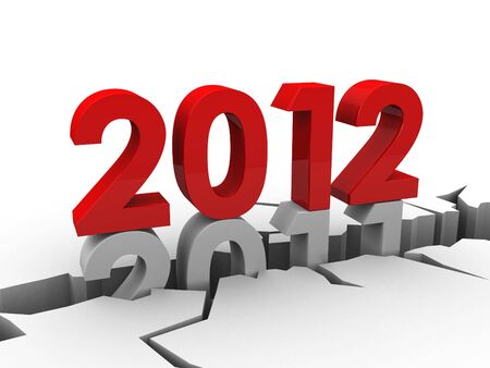 new year 2012の写真素材