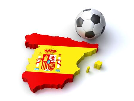 spanish soccerの写真素材