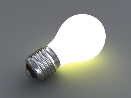 light bulb の写真素材