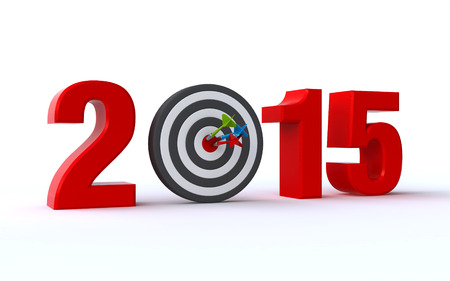 my year 2015の写真素材