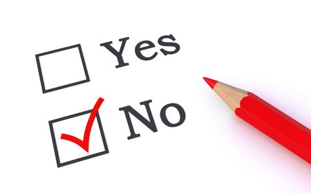 vote noの写真素材