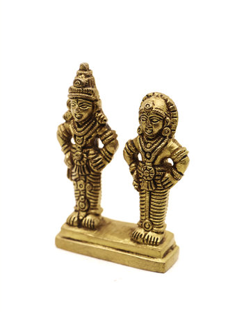 Statues of the gods on a white background. Isolated.の写真素材