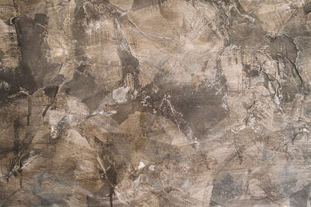 Brown clay wall texture. Mud background, Vintage tone.
