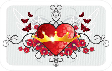 Valentine backgroundのイラスト素材