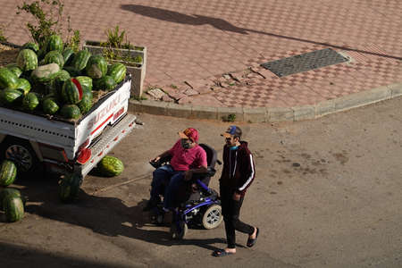 the life in the street. High quality Photoの写真素材