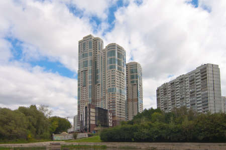 New districtの写真素材