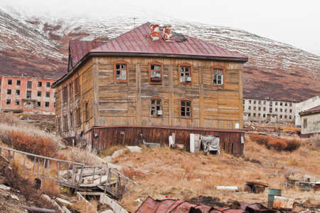 Abandoned townの写真素材