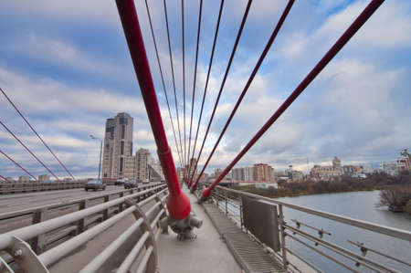 Bridge ropesの写真素材
