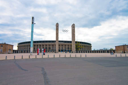 Olimpia built in 1936 is main Berlin statium to present day. Berlin, May 2013のeditorial素材