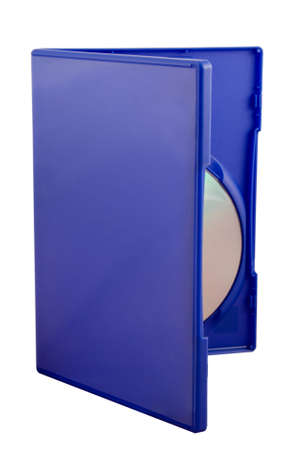 DVD Cover isolated over white background with copyspaceの写真素材