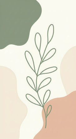 Hand drawn floral background. Vector illustration. Perfect for invitations, greeting cards, blogs, posters and more. doodleのイラスト素材