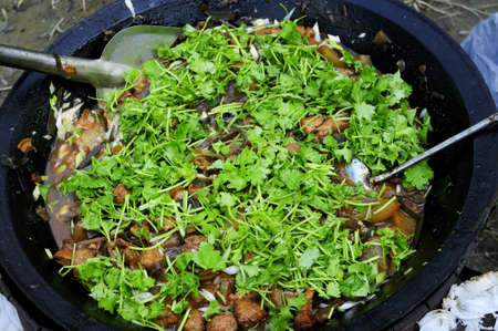 This is a very delicious meal of northern China, Da Guocai の写真素材