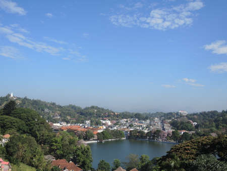 Kandy lakeの写真素材