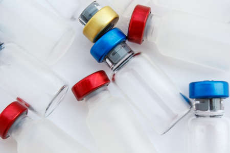 vial is cover a wide range of colors の写真素材