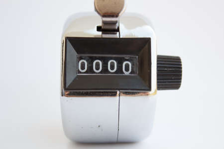 Machine for the press to countの写真素材