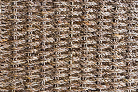 Captive wood texture. Close up. Texture of wicker furniture or items.