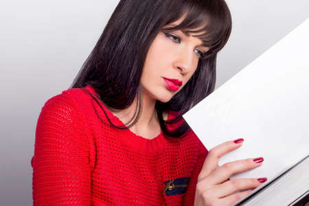 Woman Readingの写真素材