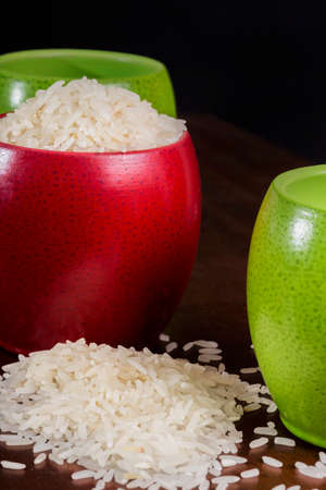 Rice cupsの写真素材