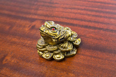Feng shui frogの写真素材