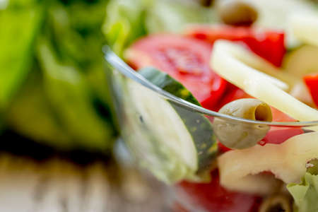 Vegetable saladの写真素材