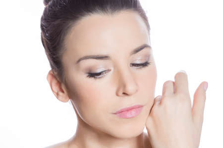 Skincare womanの写真素材