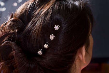 Hair jewelryの写真素材
