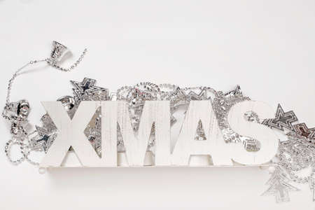 Xmas sign decorationの写真素材
