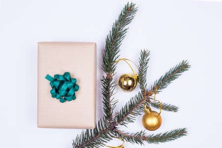 Christmas gift decorationの写真素材