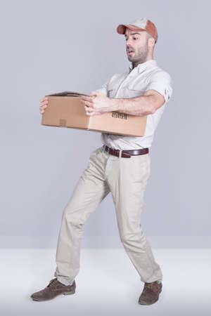 Moving manの写真素材