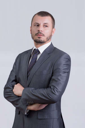 Businessman posingの写真素材