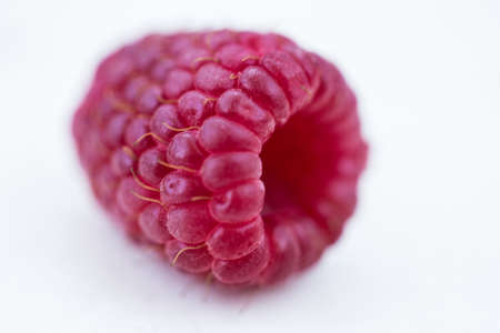 Raspberry macro shotの写真素材