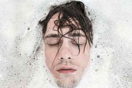 Man drowningの写真素材