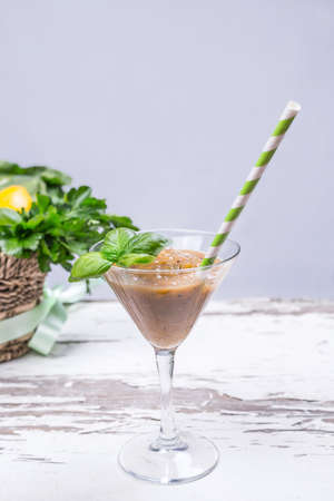 Apple smoothieの写真素材