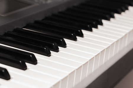 Piano keysの写真素材